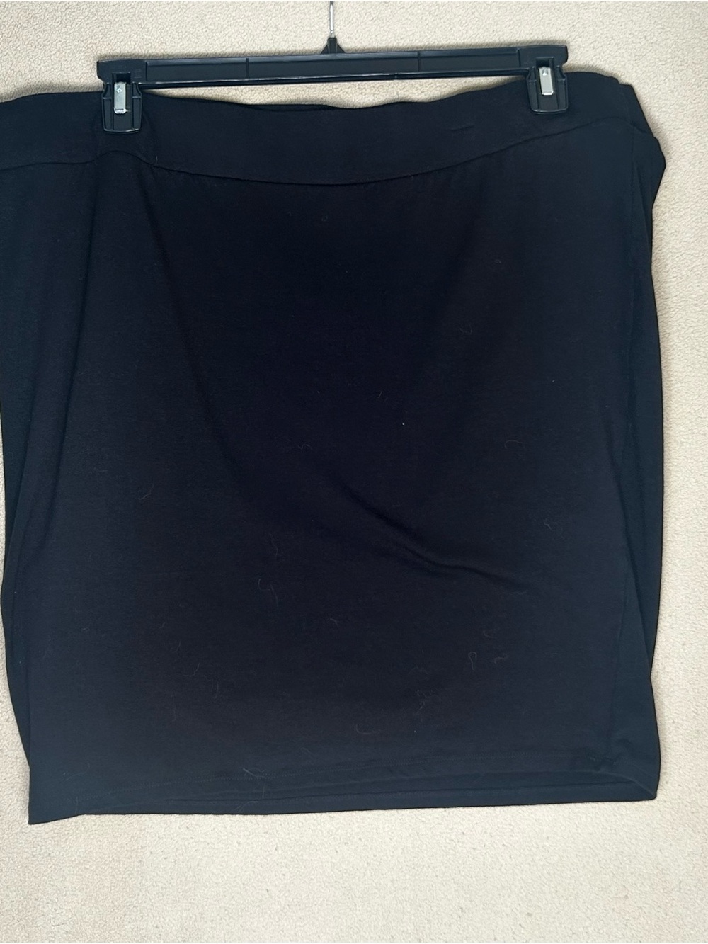 Plus size Torrid Black Knit Pencil Skirt Size 22/24 Torrid size 3 Stretchy